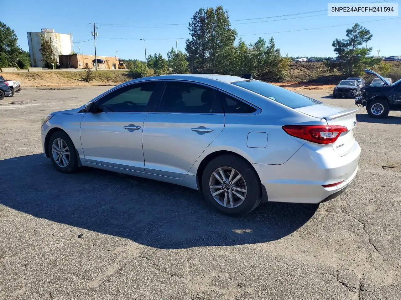 2015 HYUNDAI SONATA VIN 5NPE24AF0FH241594 — фото 2