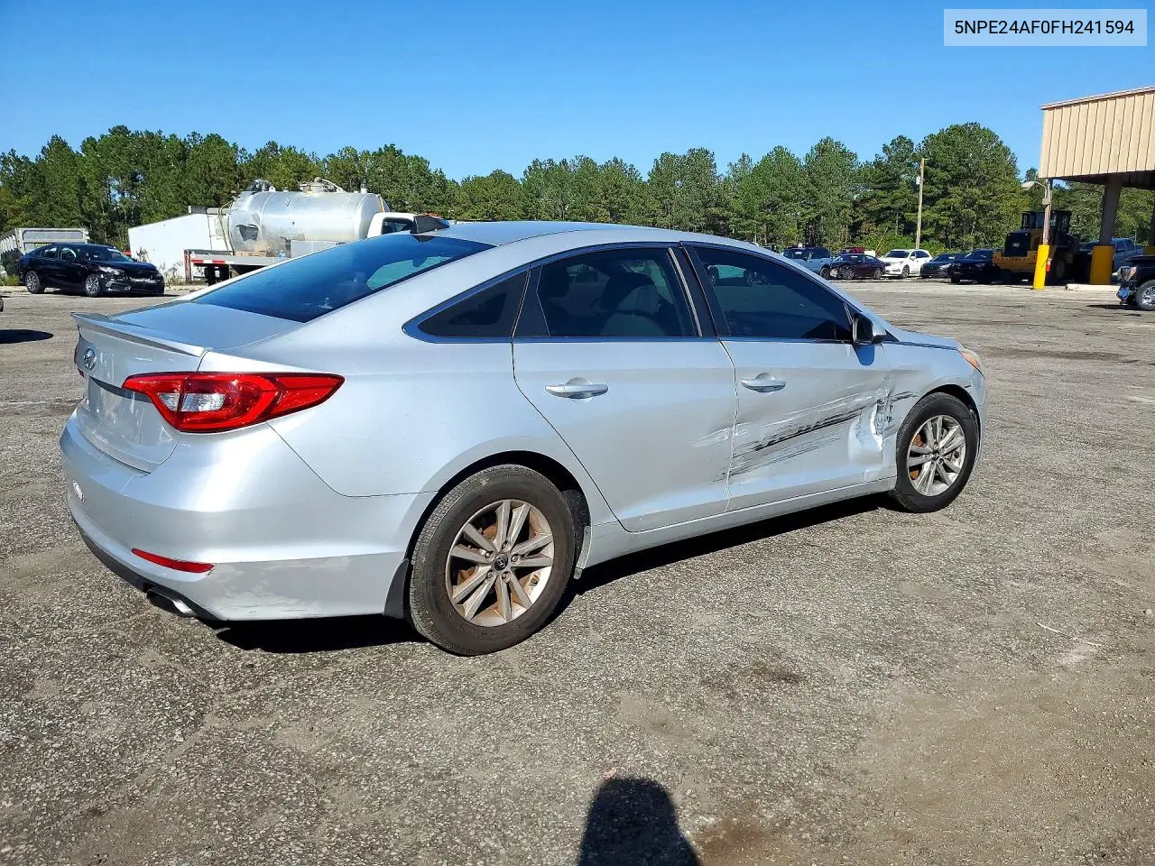 2015 HYUNDAI SONATA VIN 5NPE24AF0FH241594 — фото 3