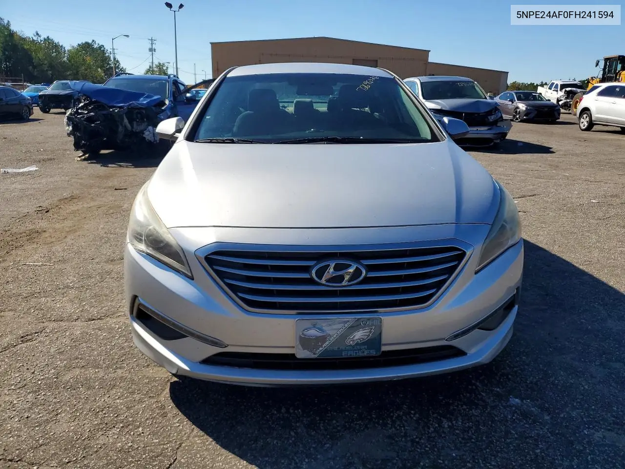2015 HYUNDAI SONATA VIN 5NPE24AF0FH241594 — фото 5