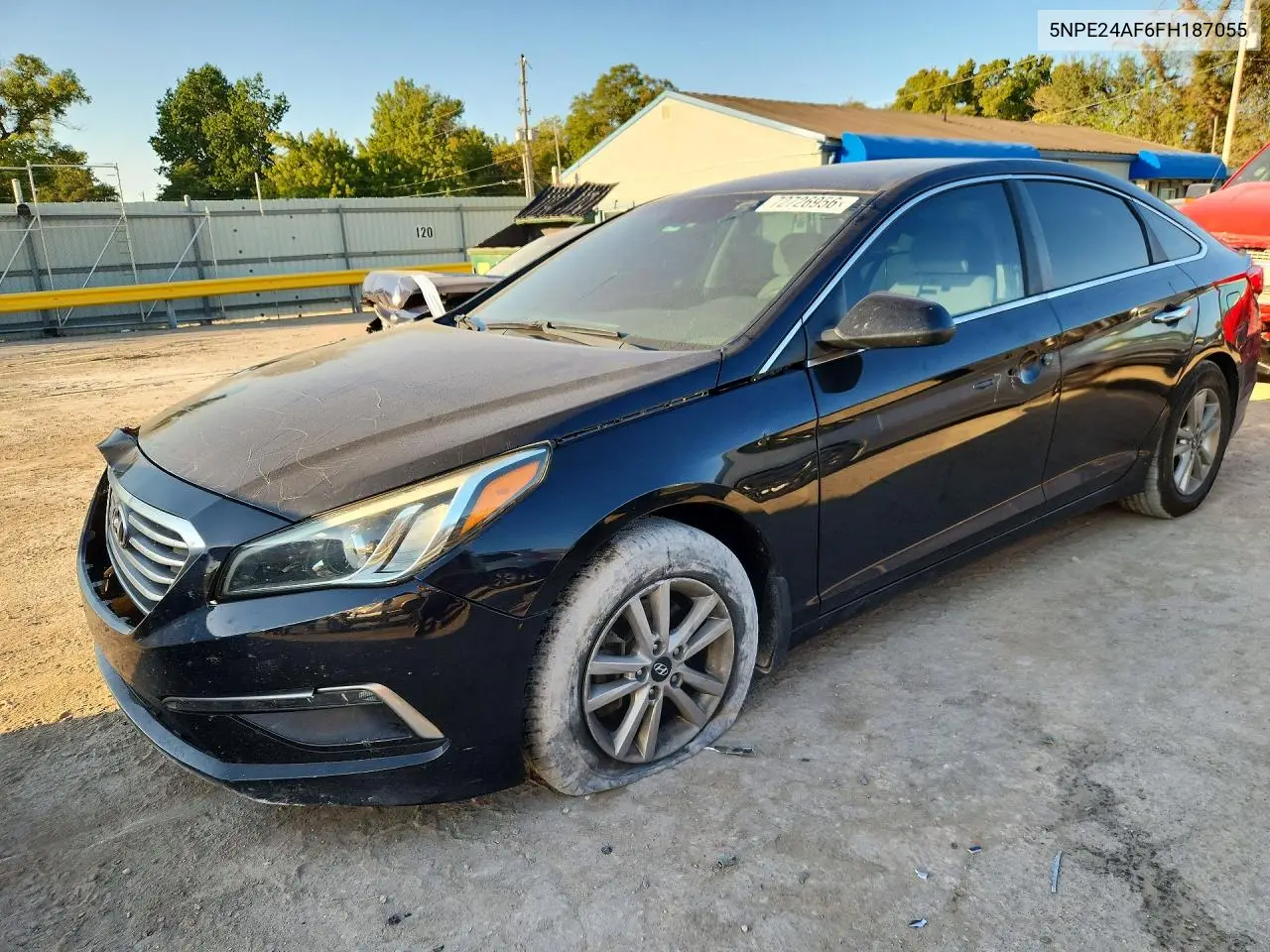 HYUNDAI SONATA 2015, VIN 5NPE24AF6FH187055