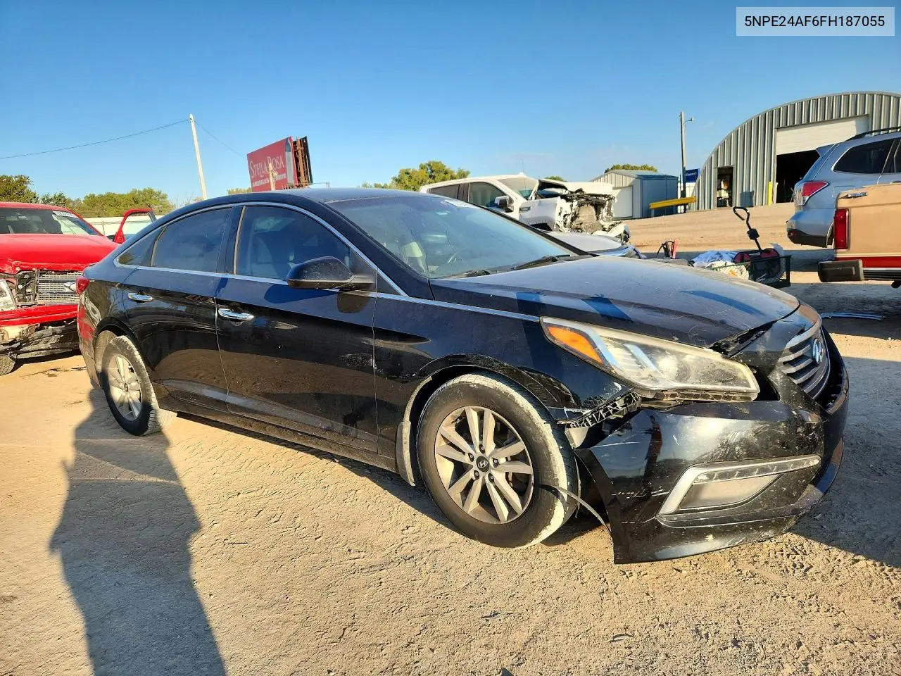 2015 HYUNDAI SONATA VIN 5NPE24AF6FH187055 — фото 4