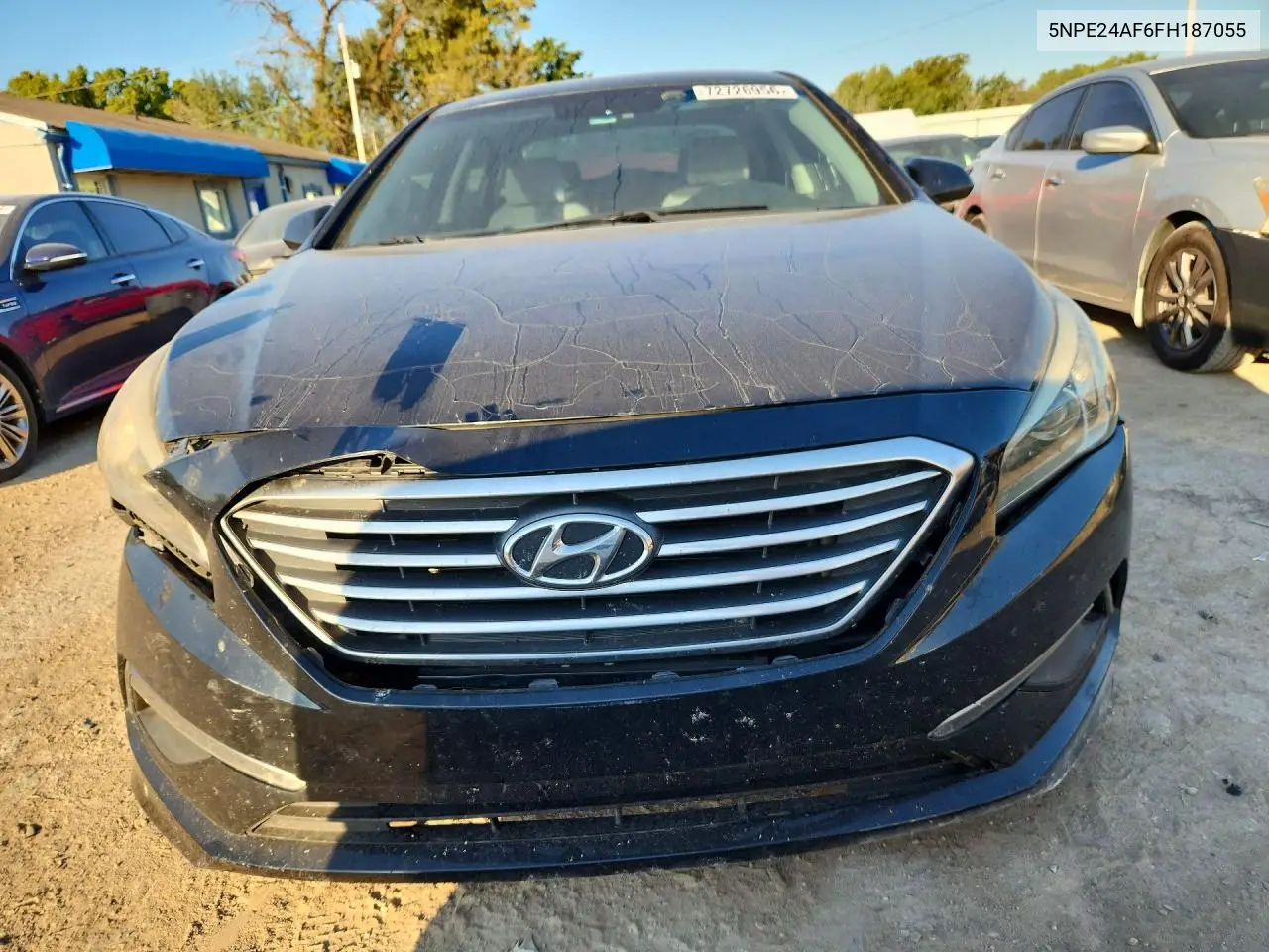 2015 HYUNDAI SONATA VIN 5NPE24AF6FH187055 — фото 5
