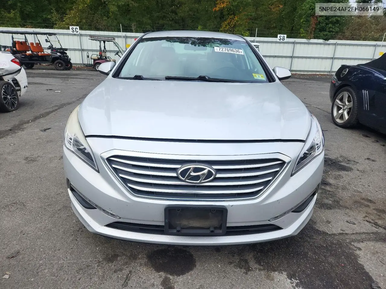 2015 HYUNDAI SONATA VIN 5NPE24AF2FH066149 — фото 5