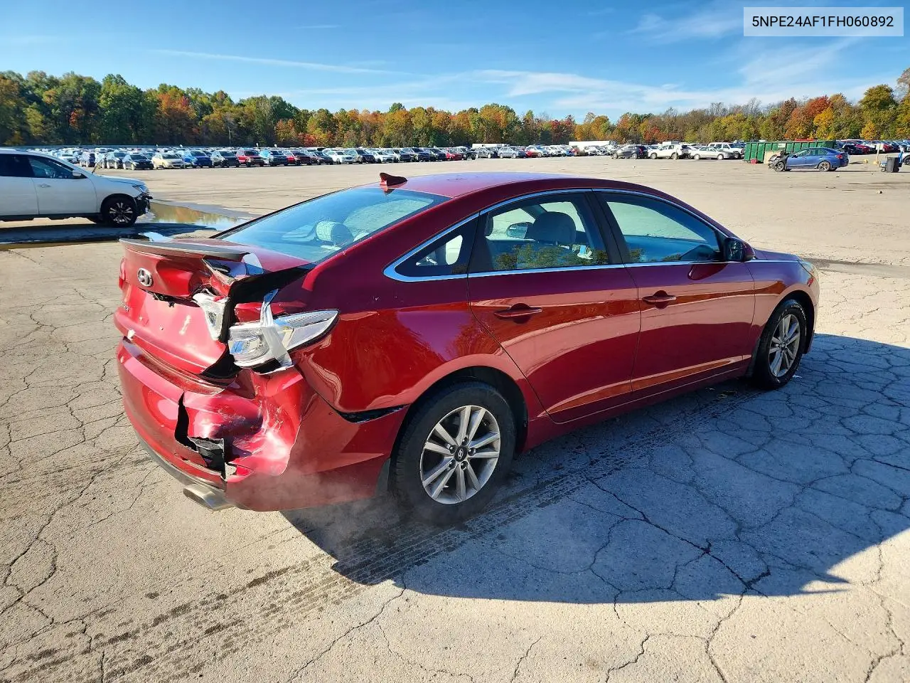 2015 HYUNDAI SONATA VIN 5NPE24AF1FH060892 — фото 3