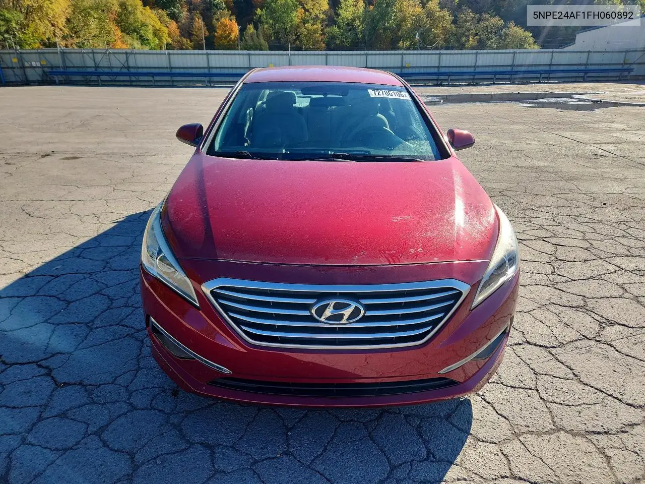 2015 HYUNDAI SONATA VIN 5NPE24AF1FH060892 — фото 5
