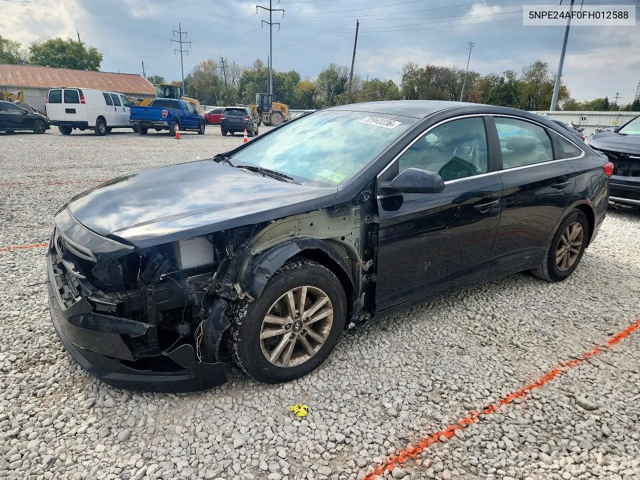 HYUNDAI SONATA 2015, VIN 5NPE24AF0FH012588