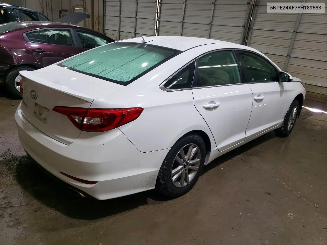 2015 HYUNDAI SONATA VIN 5NPE24AF7FH189588 — фото 3
