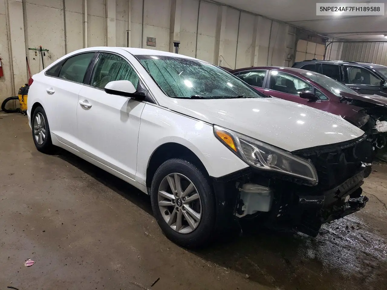 2015 HYUNDAI SONATA VIN 5NPE24AF7FH189588 — фото 4