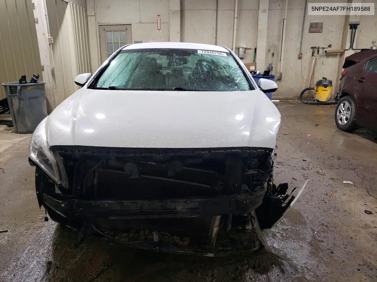 2015 HYUNDAI SONATA VIN 5NPE24AF7FH189588 — фото 5