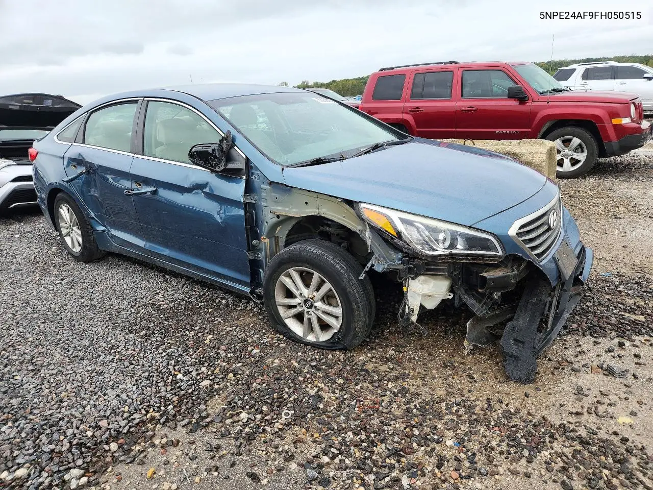 2015 HYUNDAI SONATA VIN 5NPE24AF9FH050515 — фото 4