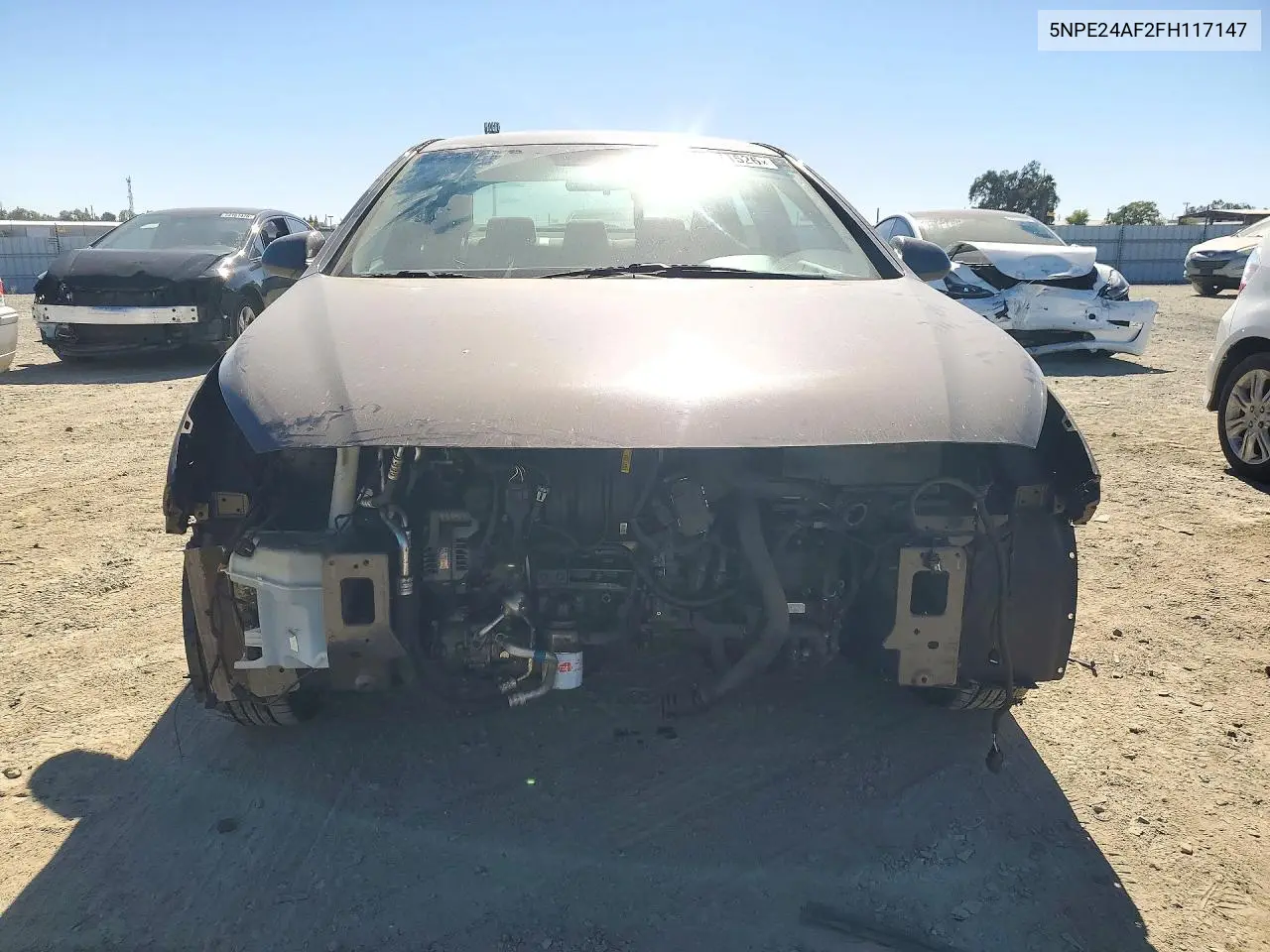 2015 HYUNDAI SONATA VIN 5NPE24AF2FH117147 — фото 5