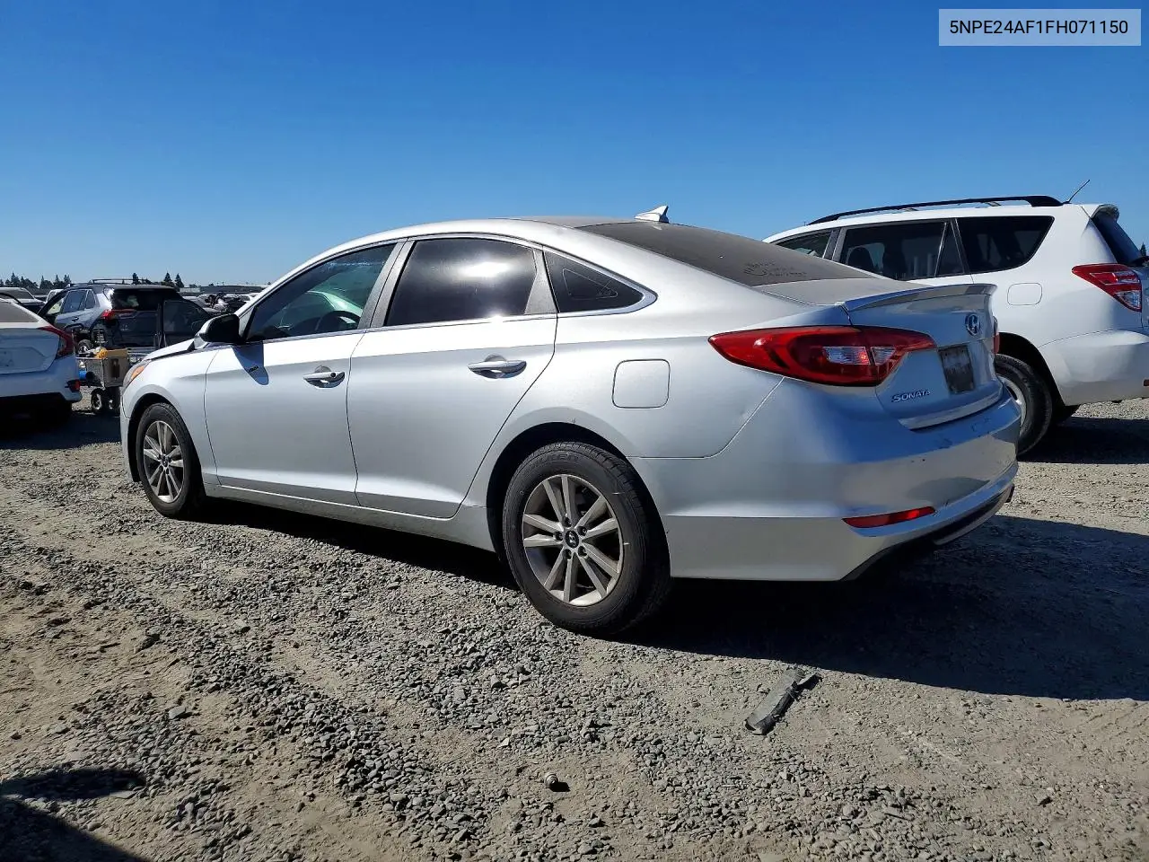 2015 HYUNDAI SONATA VIN 5NPE24AF1FH071150 — фото 2