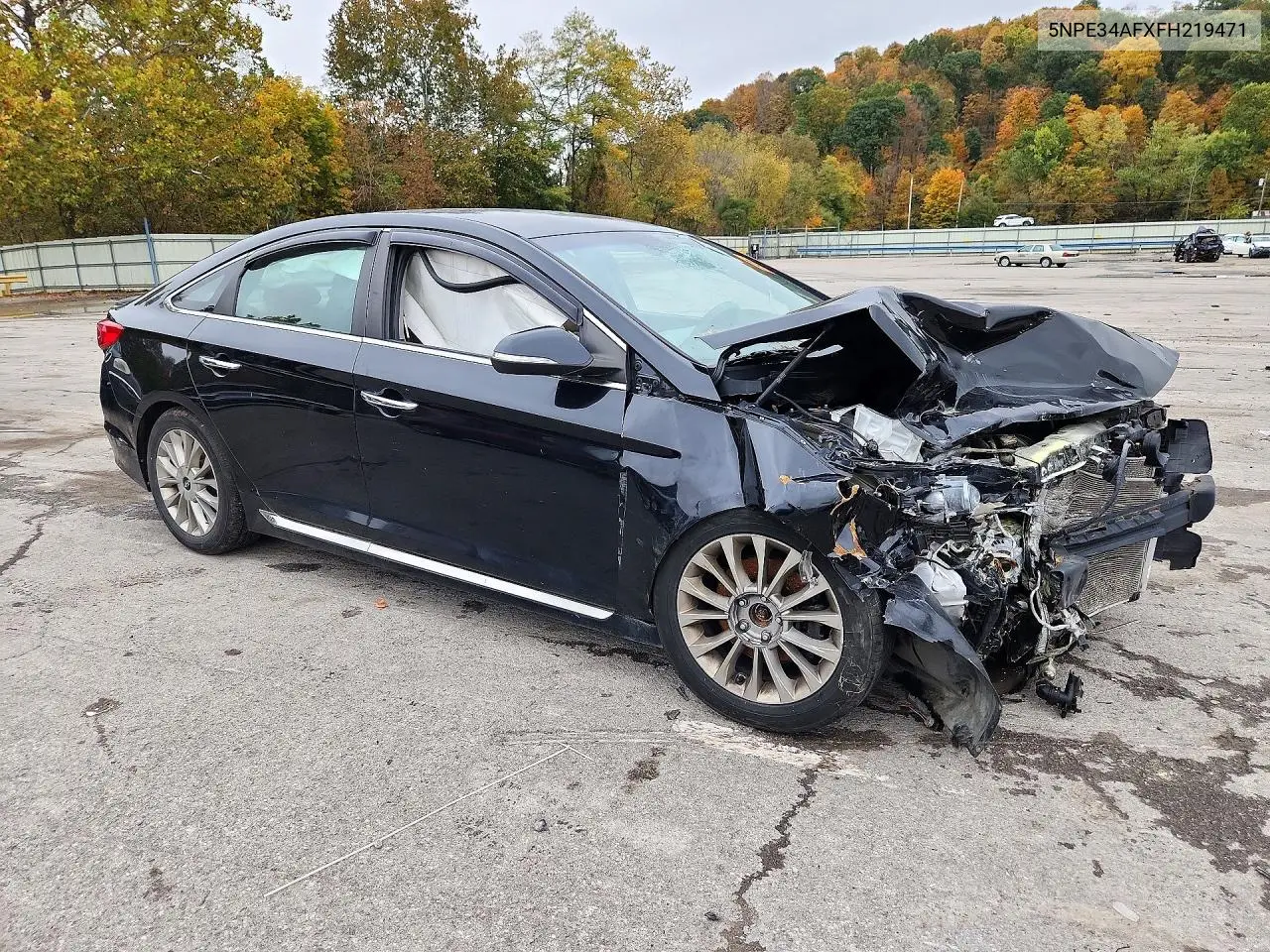 2015 HYUNDAI SONATA VIN 5NPE34AFXFH219471 — фото 4