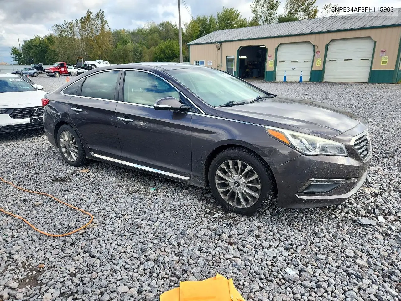 2015 HYUNDAI SONATA VIN 5NPE34AF8FH115903 — фото 4