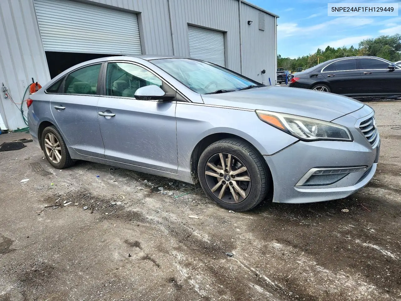 2015 HYUNDAI SONATA VIN 5NPE24AF1FH129449 — фото 4