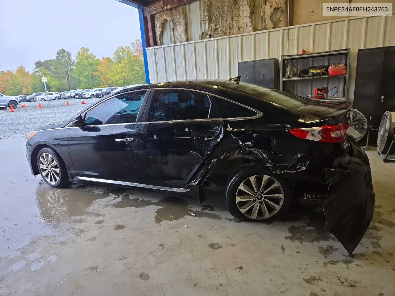 2015 HYUNDAI SONATA VIN 5NPE34AF0FH243763 — фото 2