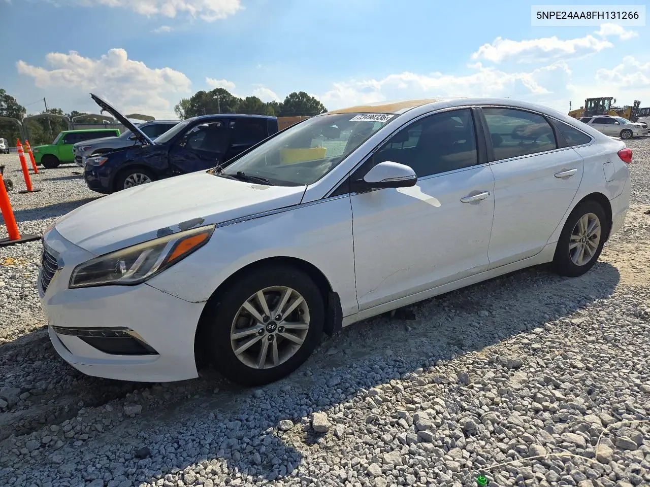 HYUNDAI SONATA 2015, VIN 5NPE24AA8FH131266