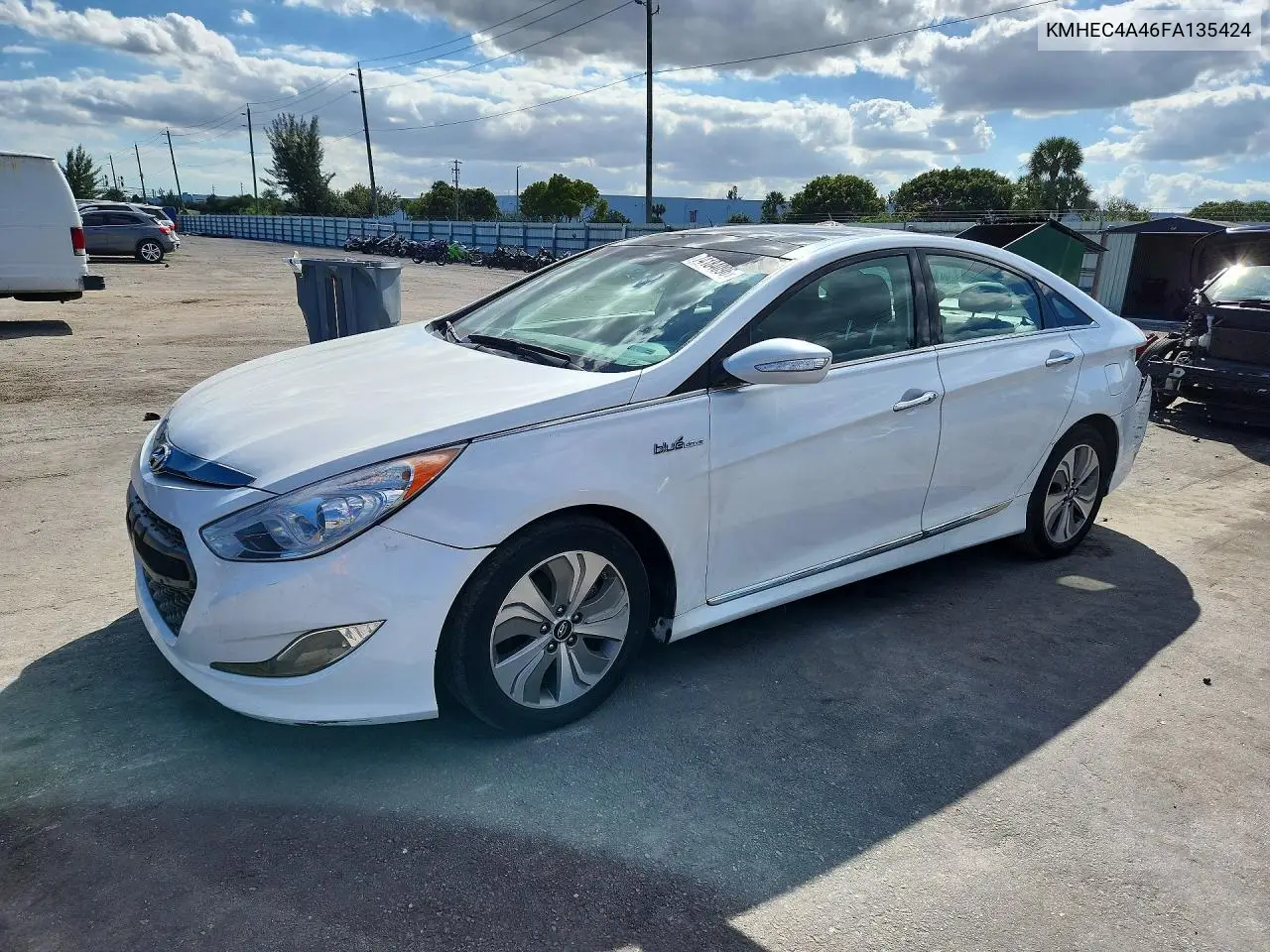 HYUNDAI SONATA 2015, VIN KMHEC4A46FA135424