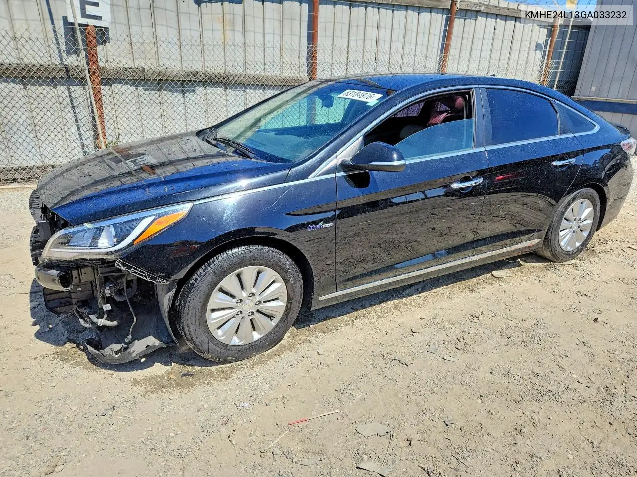 HYUNDAI SONATA 2016, VIN KMHE24L13GA033232