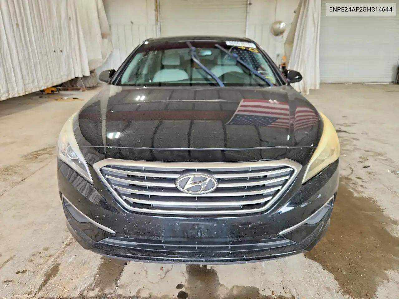 2016 HYUNDAI SONATA VIN 5NPE24AF2GH314644 — фото 5