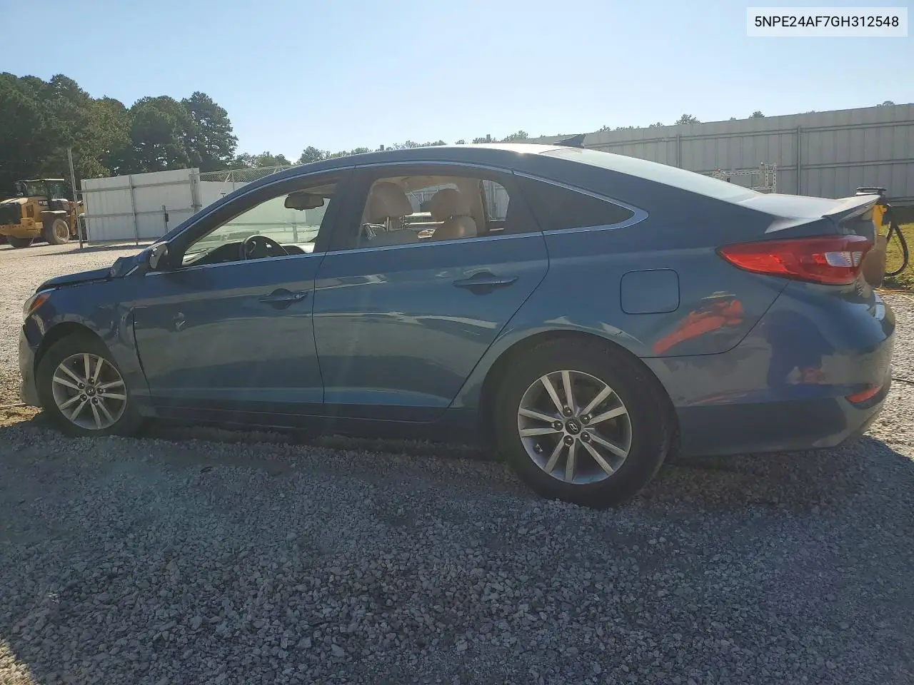 2016 HYUNDAI SONATA VIN 5NPE24AF7GH312548 — фото 2