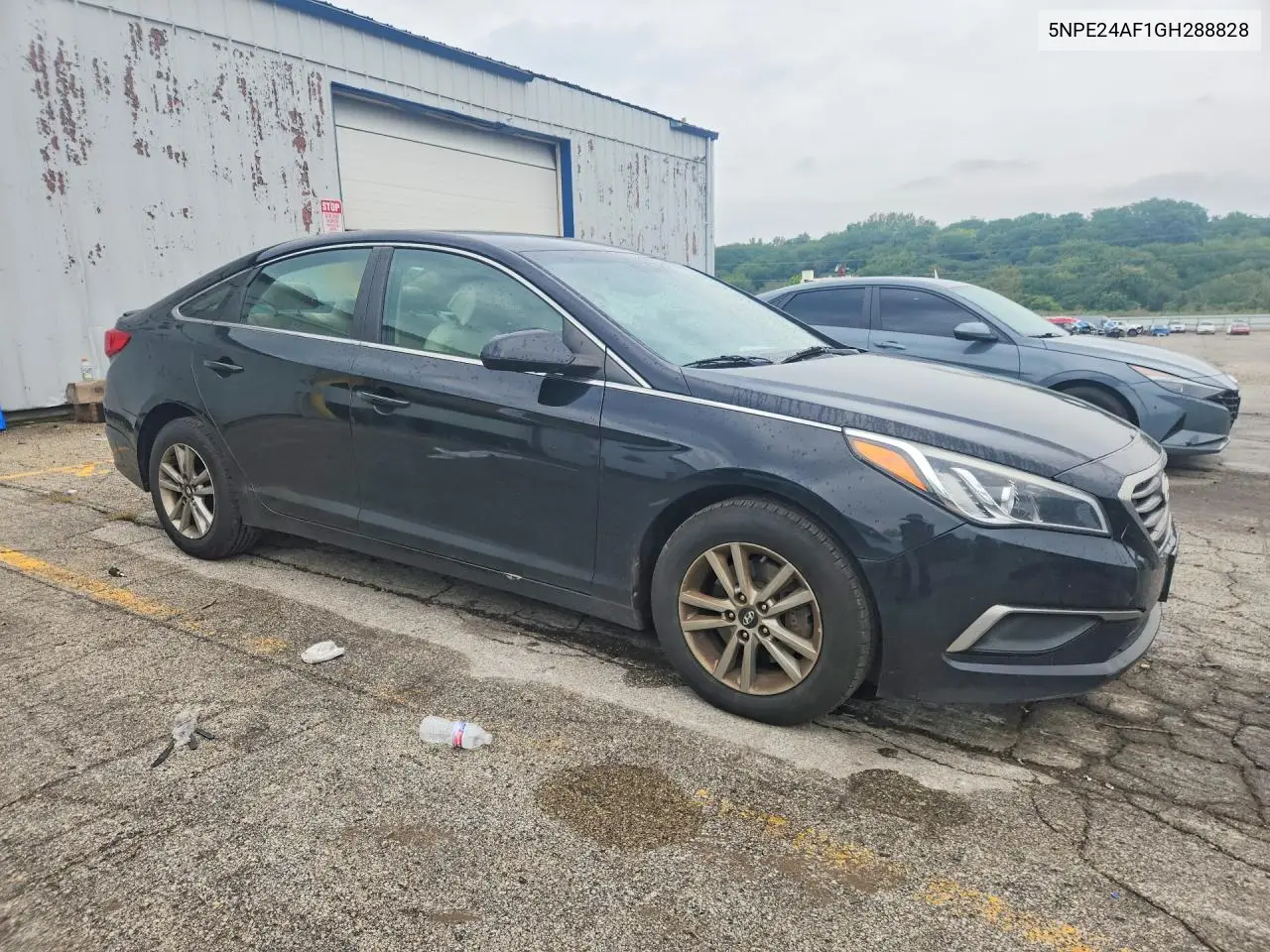 2016 HYUNDAI SONATA VIN 5NPE24AF1GH288828 — фото 4