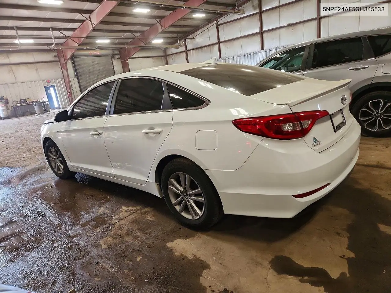 2016 HYUNDAI SONATA VIN 5NPE24AF5GH345533 — фото 2