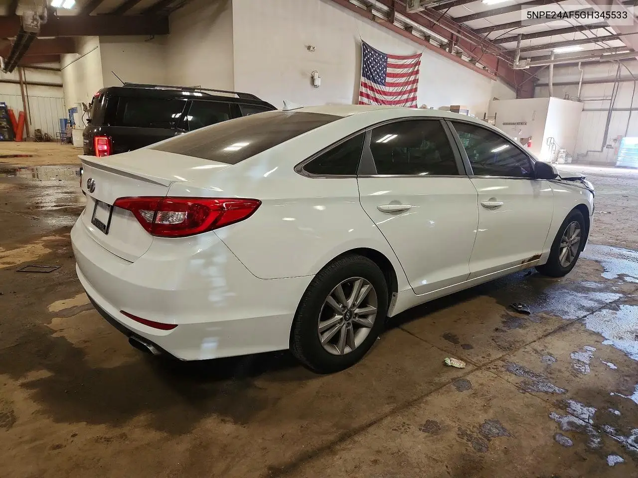 2016 HYUNDAI SONATA VIN 5NPE24AF5GH345533 — фото 3