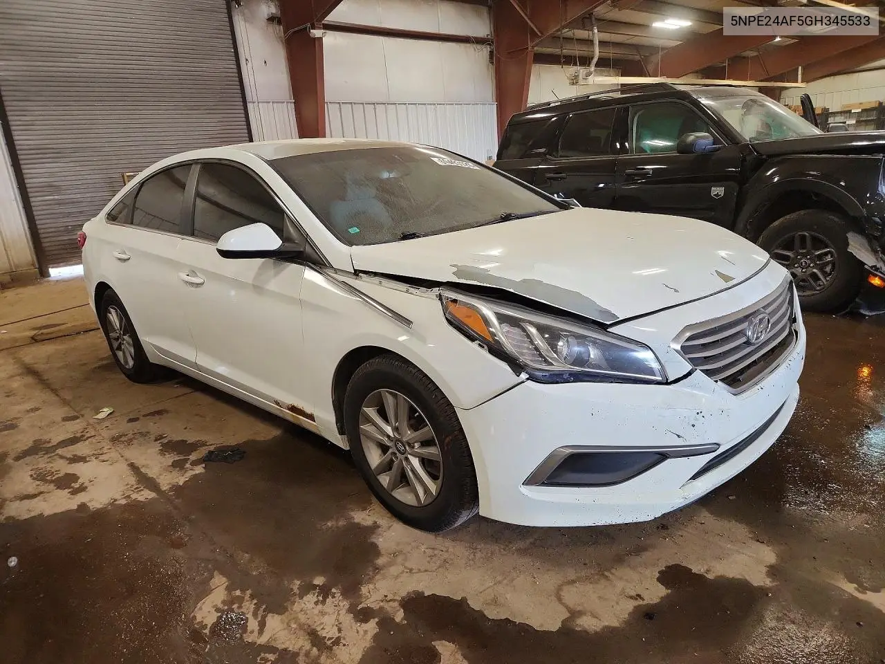 2016 HYUNDAI SONATA VIN 5NPE24AF5GH345533 — фото 4