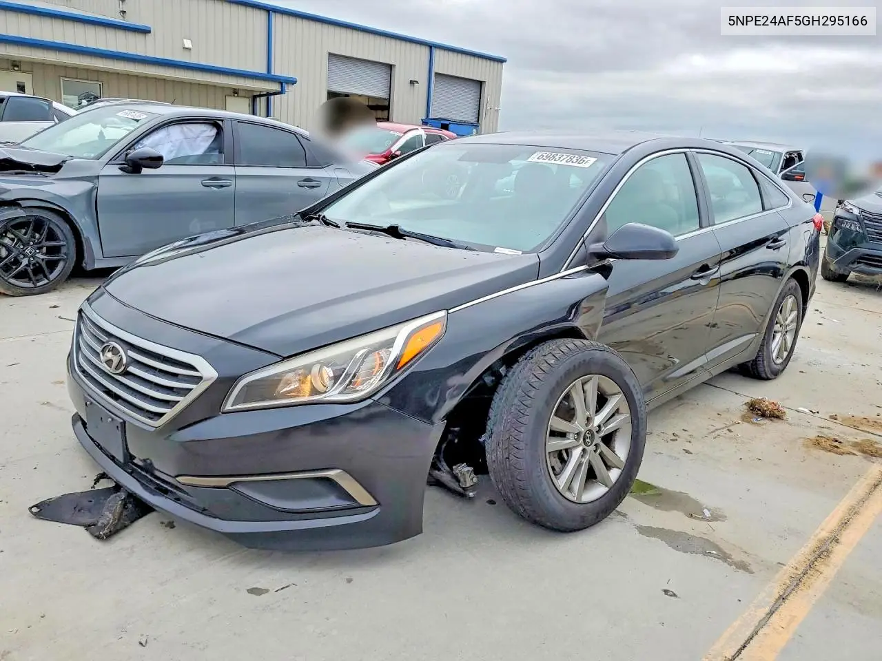 HYUNDAI SONATA 2016, VIN 5NPE24AF5GH295166