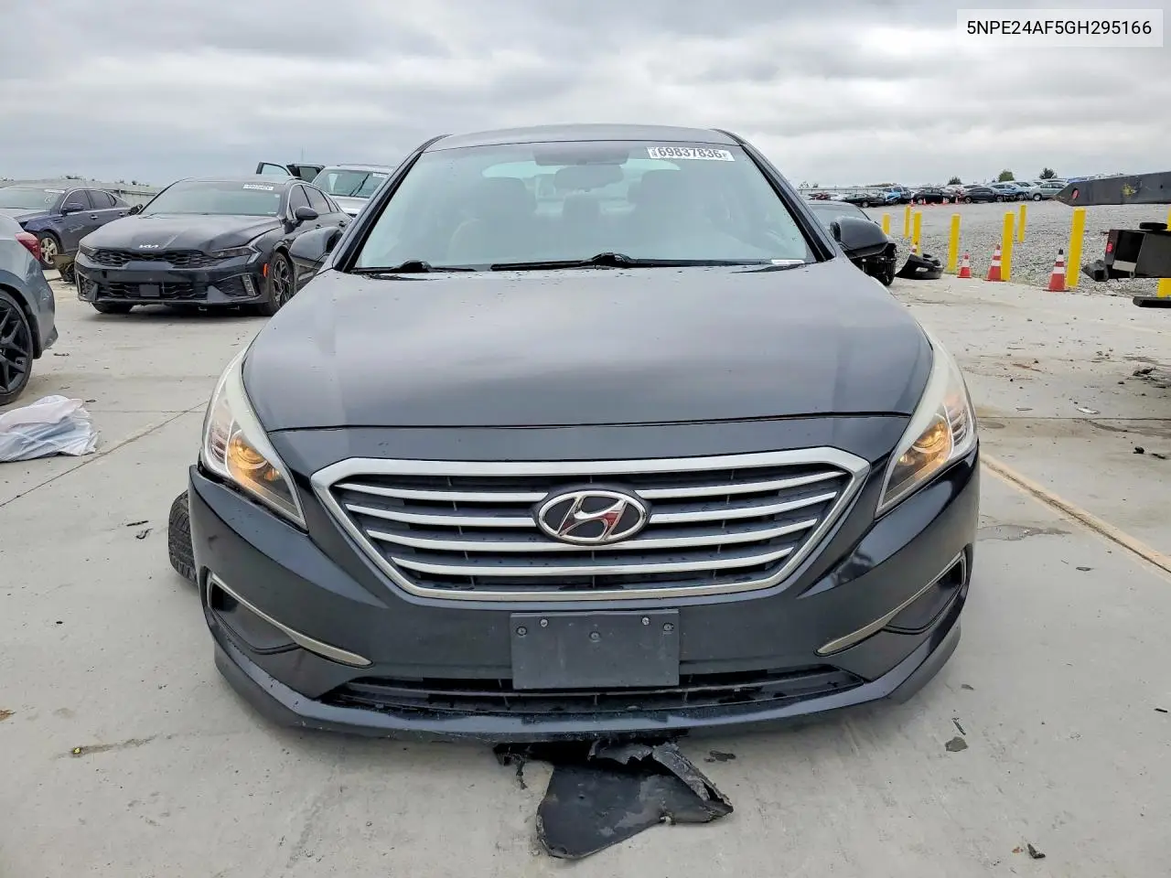 2016 HYUNDAI SONATA VIN 5NPE24AF5GH295166 — фото 5