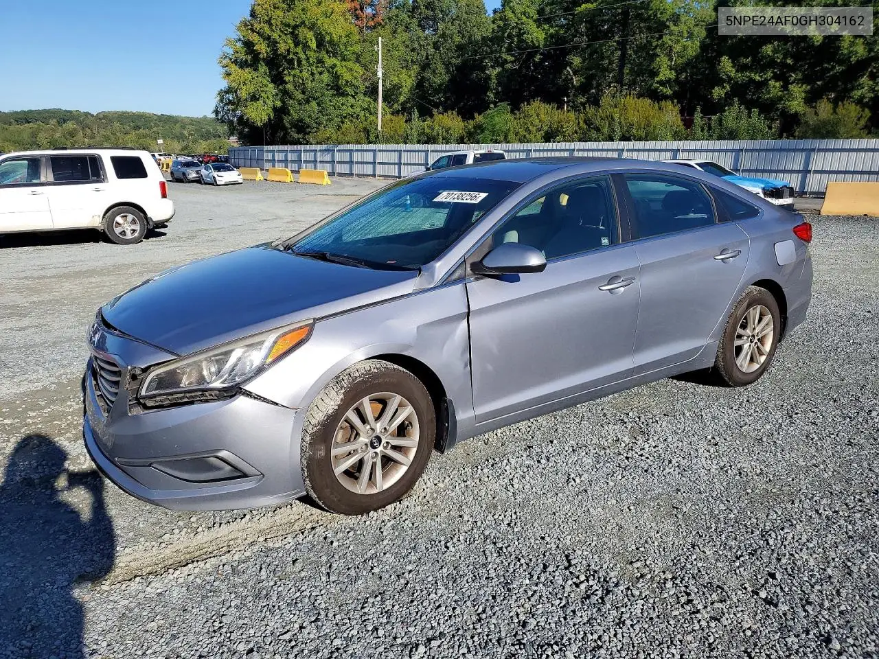 HYUNDAI SONATA 2016, VIN 5NPE24AF0GH304162