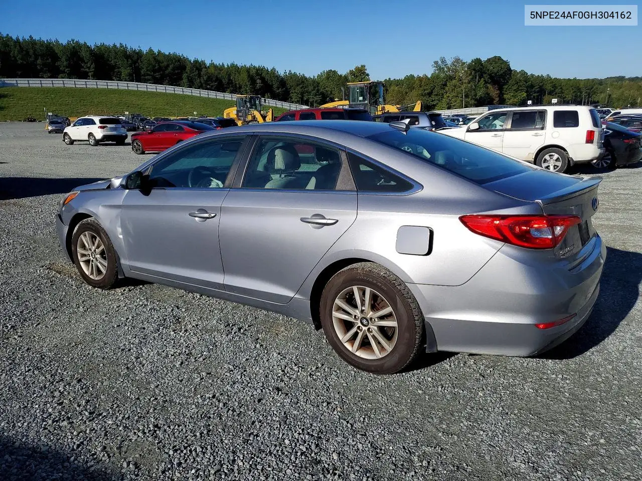 2016 HYUNDAI SONATA VIN 5NPE24AF0GH304162 — фото 2