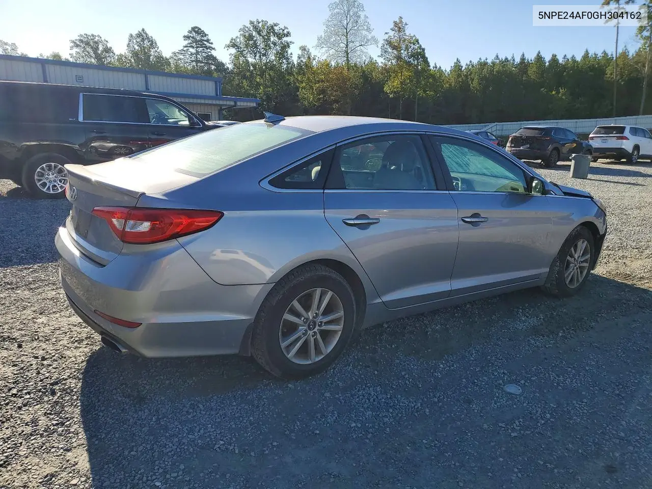 2016 HYUNDAI SONATA VIN 5NPE24AF0GH304162 — фото 3
