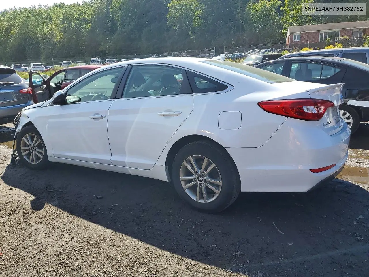 2016 HYUNDAI SONATA VIN 5NPE24AF7GH382762 — фото 2