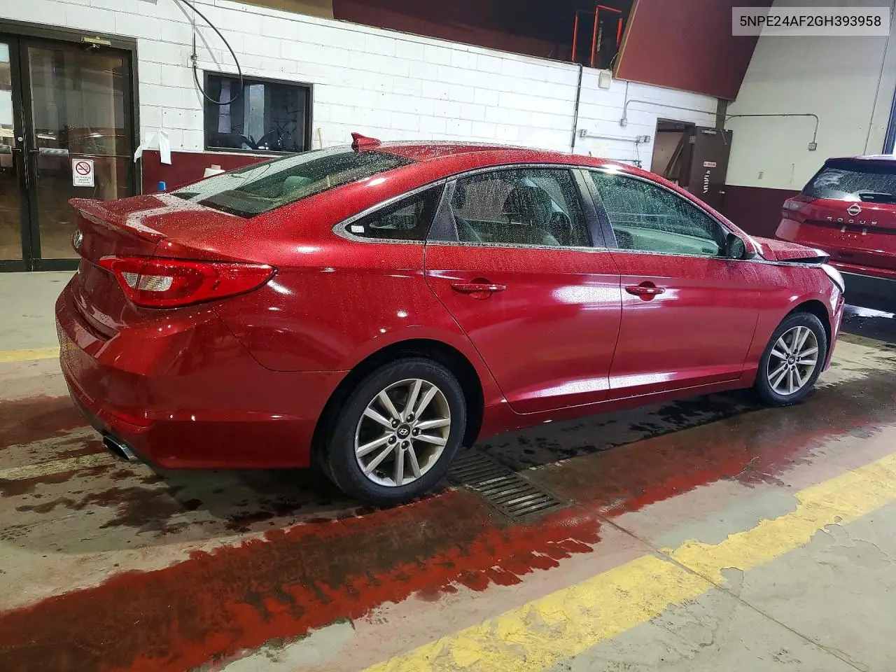2016 HYUNDAI SONATA VIN 5NPE24AF2GH393958 — фото 3