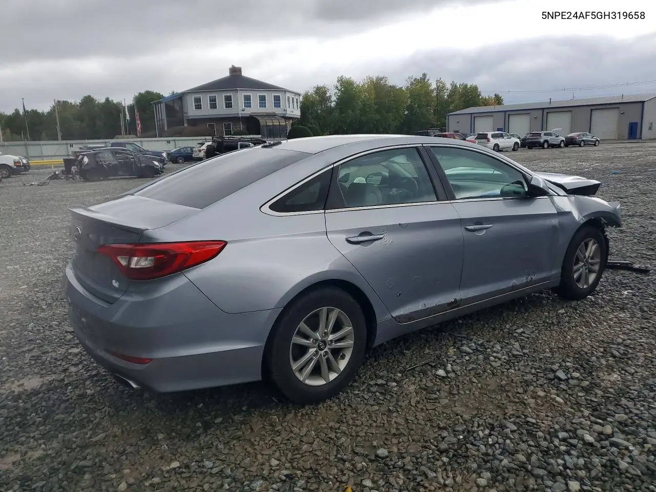 2016 HYUNDAI SONATA VIN 5NPE24AF5GH319658 — фото 3