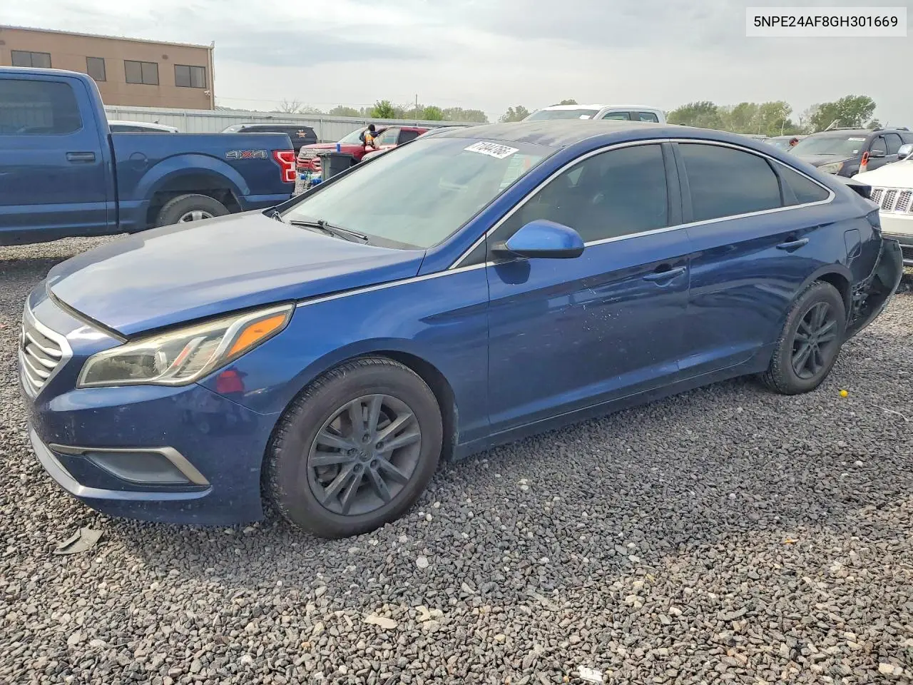 HYUNDAI SONATA 2016, VIN 5NPE24AF8GH301669