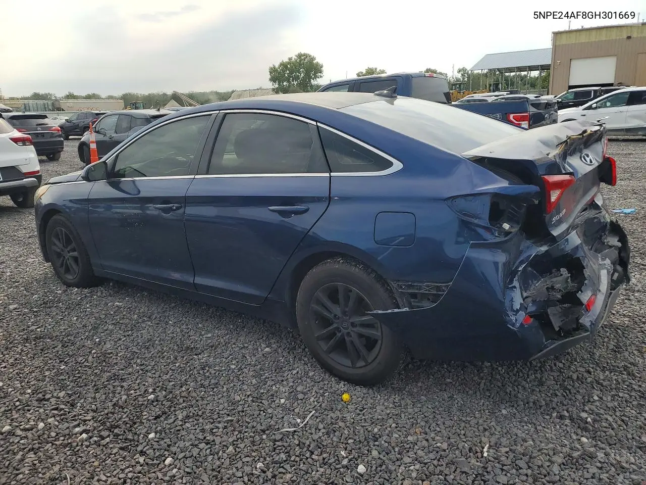 2016 HYUNDAI SONATA VIN 5NPE24AF8GH301669 — фото 2