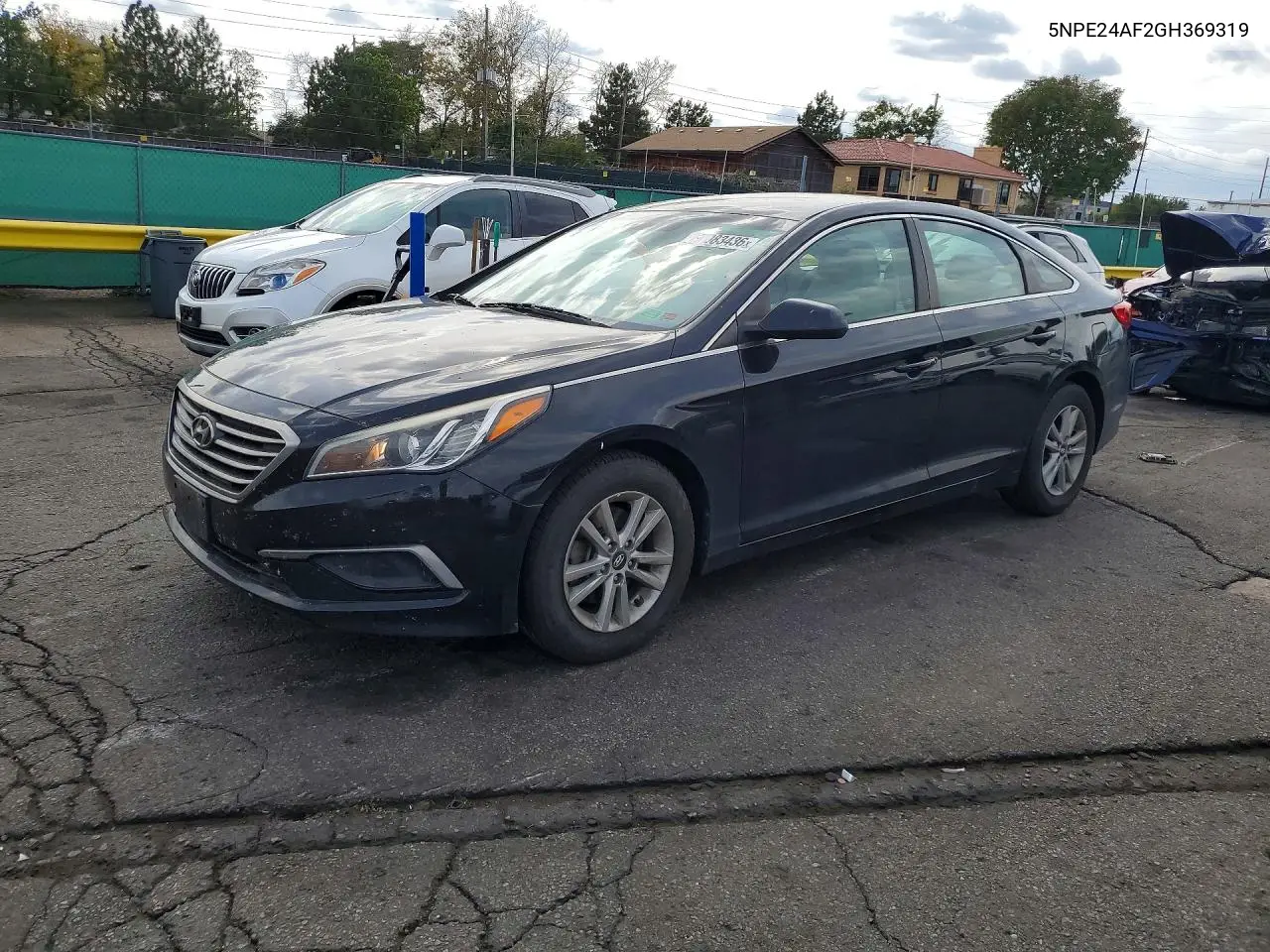 HYUNDAI SONATA 2016, VIN 5NPE24AF2GH369319