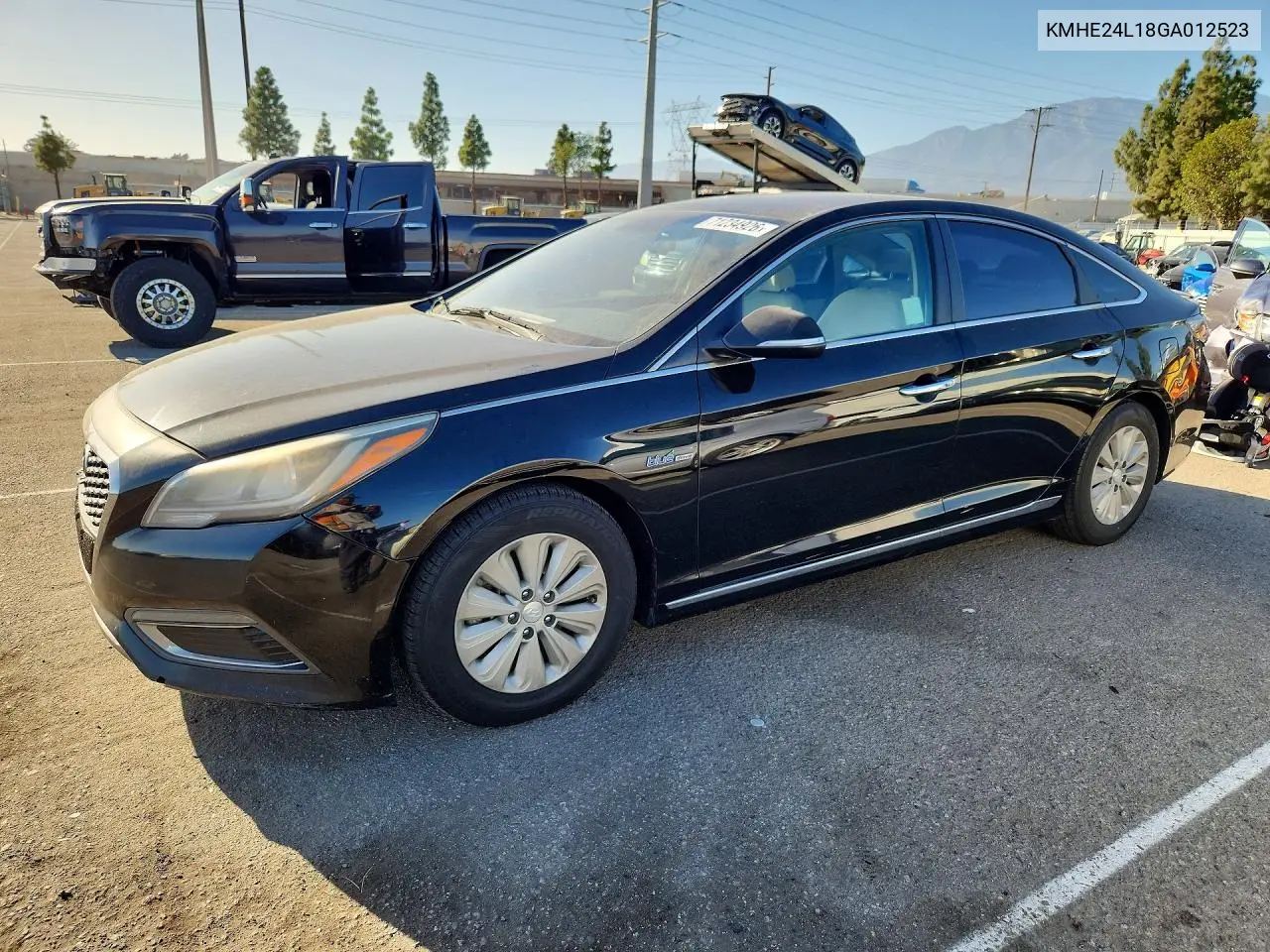 HYUNDAI SONATA 2016, VIN KMHE24L18GA012523