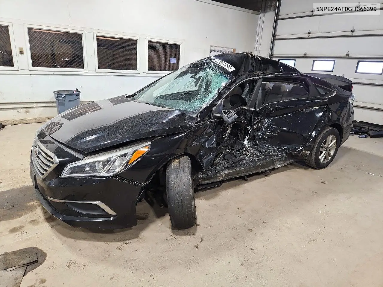 HYUNDAI SONATA 2016, VIN 5NPE24AF0GH366399