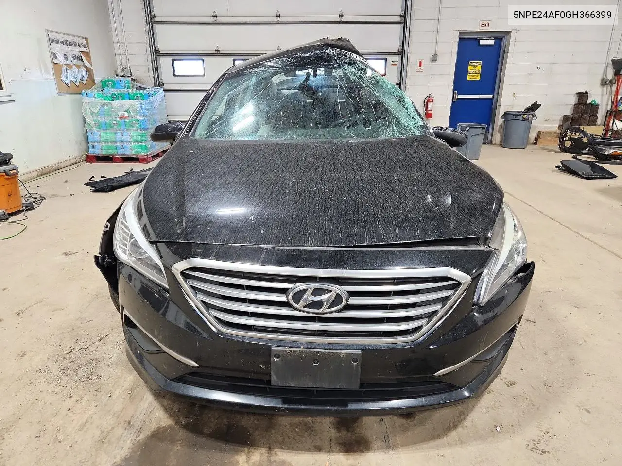 2016 HYUNDAI SONATA VIN 5NPE24AF0GH366399 — фото 5