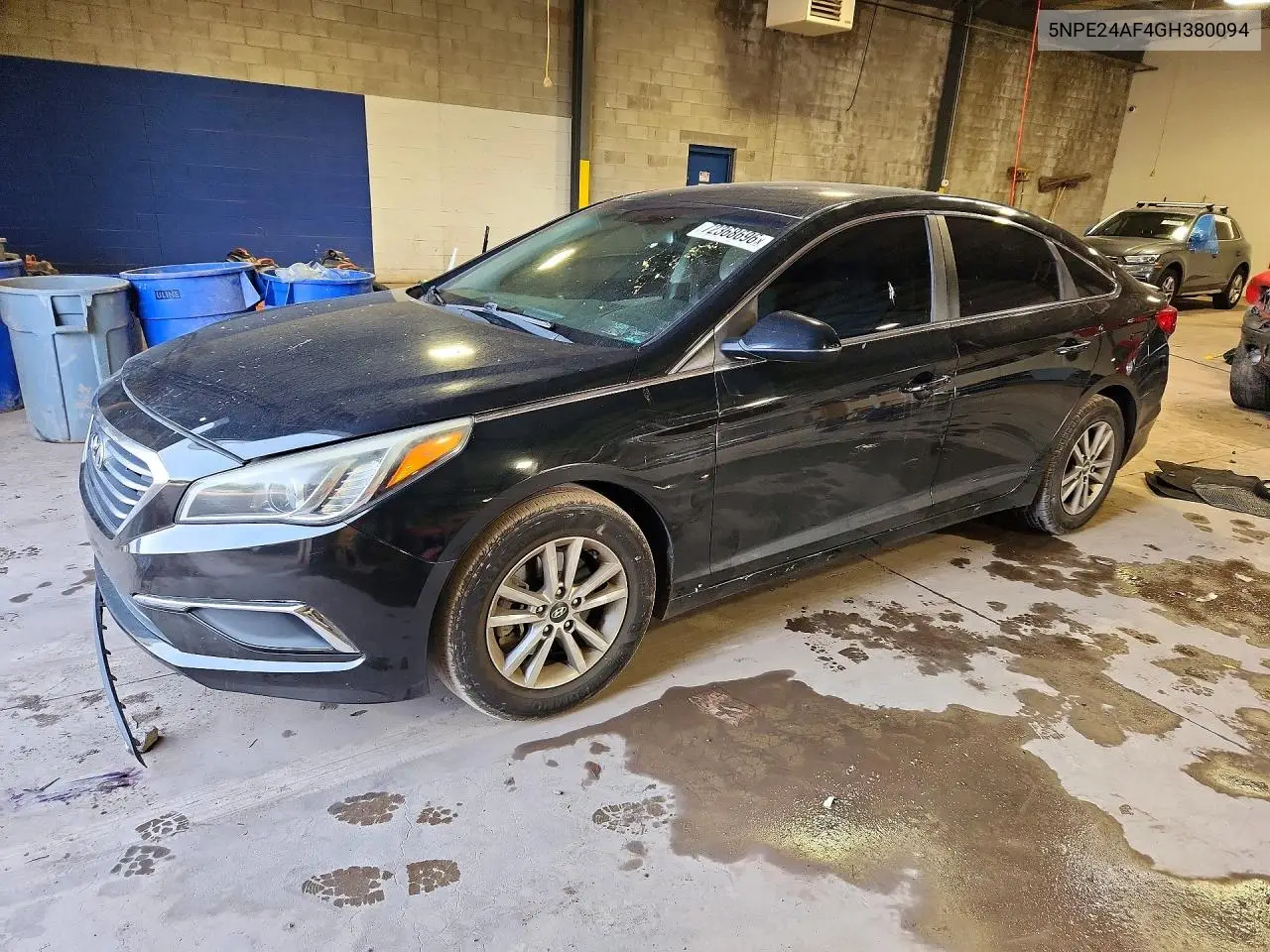 HYUNDAI SONATA 2016, VIN 5NPE24AF4GH380094