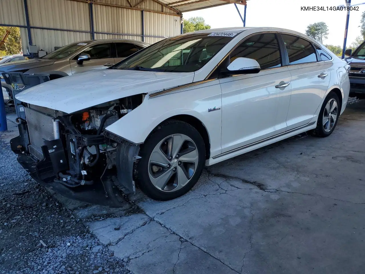 HYUNDAI SONATA 2016, VIN KMHE34L14GA018042