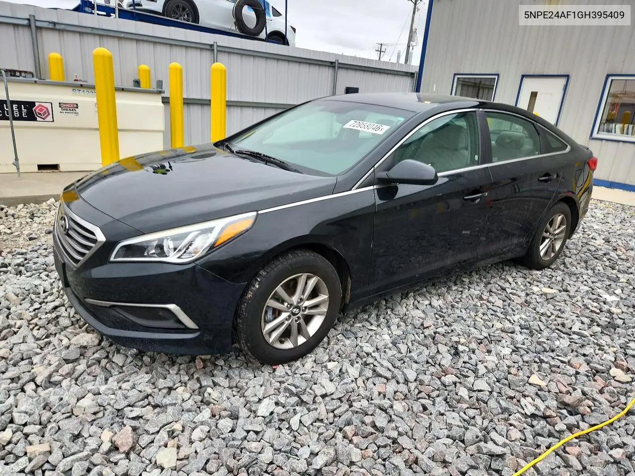HYUNDAI SONATA 2016, VIN 5NPE24AF1GH395409