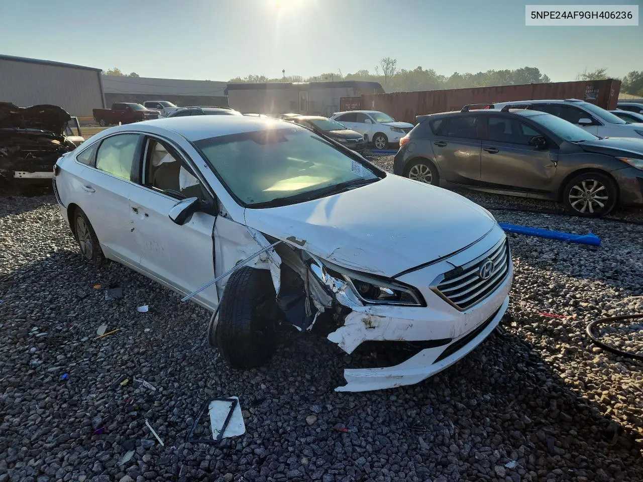 2016 HYUNDAI SONATA VIN 5NPE24AF9GH406236 — фото 4