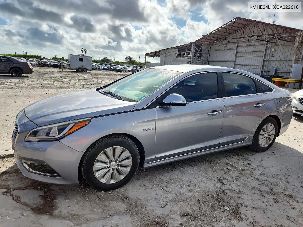 HYUNDAI SONATA 2016, VIN KMHE24L1XGA022616