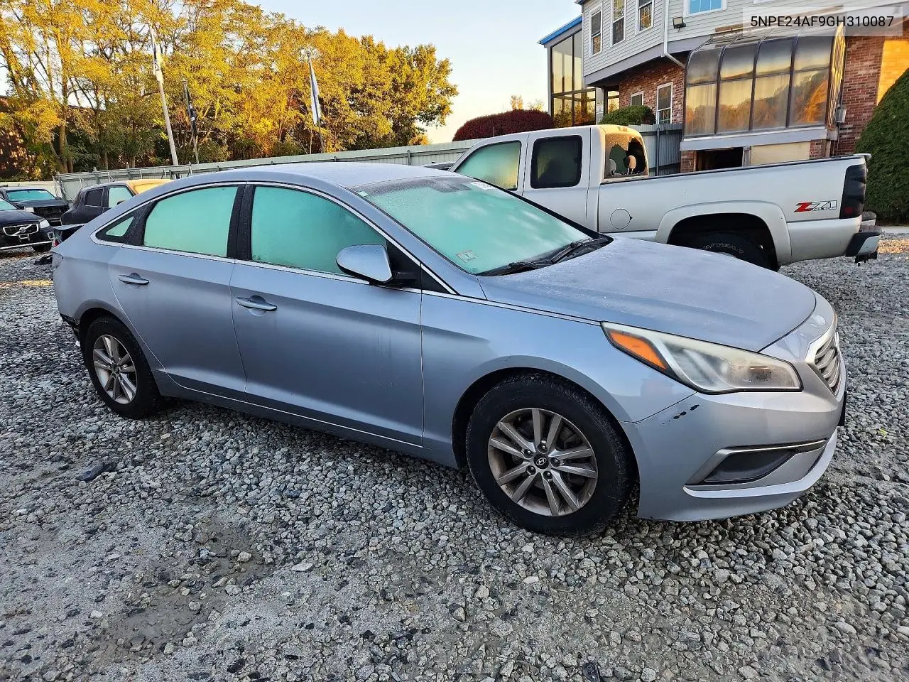 2016 HYUNDAI SONATA VIN 5NPE24AF9GH310087 — фото 4