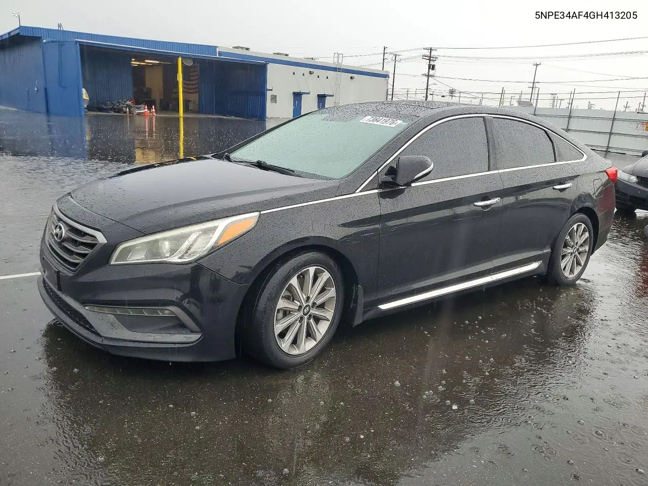 HYUNDAI SONATA 2016, VIN 5NPE34AF4GH413205